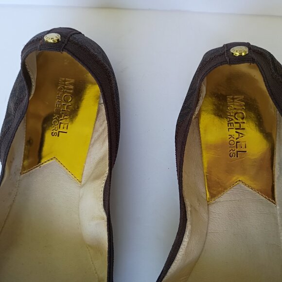 MK | Michael Kors Dixie woman’s ballet flat. Size: 9 M. - Picture 2 of 6